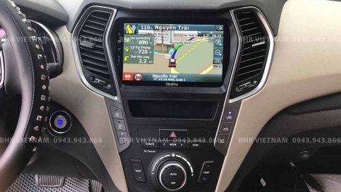 Màn hình DVD Android liền camera 360 xe Hyundai Santafe 2012 - 2018 | Oled Pro X5S 